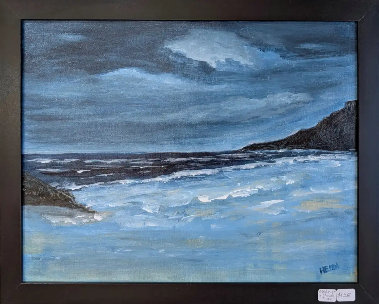 Ocean on a Cloudy Day