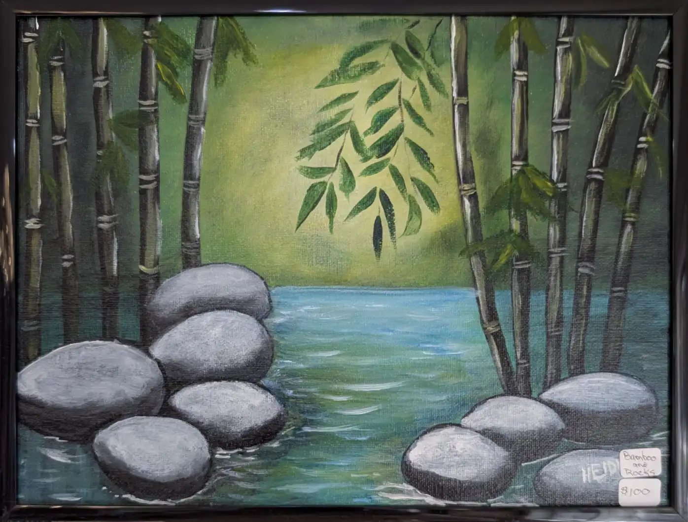 Bamboo and Rocks